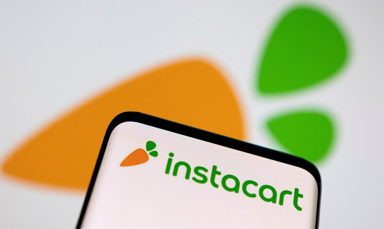 A smartphone with displayed Instacart logo is seen in this illustration. Picture: DADO RUVIC/REUTERS