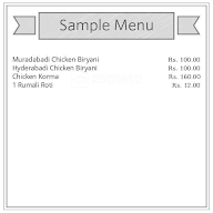 A One Chicken Biryani Corner menu 1
