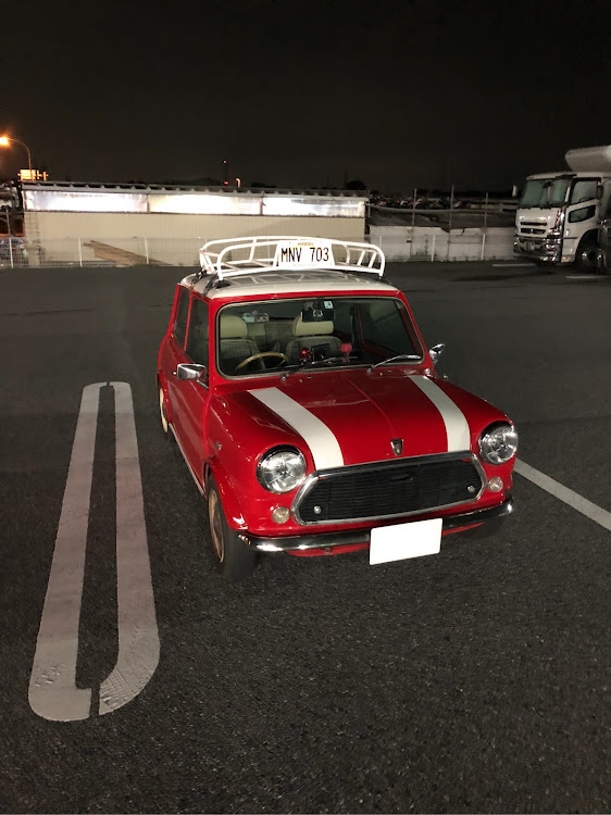 ミニ1.3iのMINI・Rover・1.3i・ルーフキャリア取付・ローバーミニに関するカスタム事例の投稿画像1枚目
