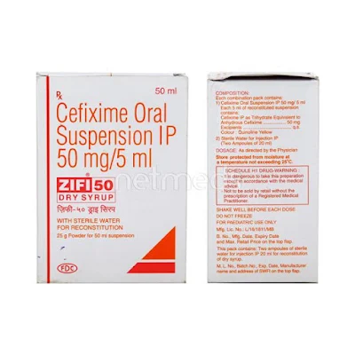 ZIFI 50MG SYRUP 30ML