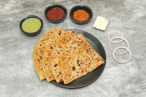 Paneer Masala Paratha [serves 1]