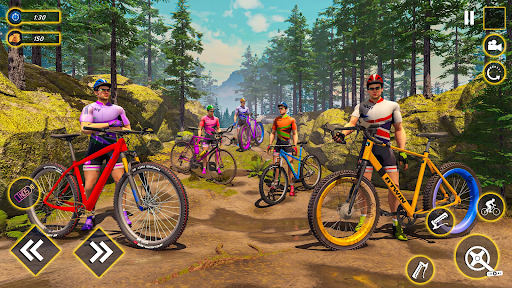 Screenshot Xtreme BMX Traffic Tour Racing