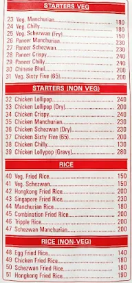 Om Sai Dinesh Fast Food & Chinese Corner menu 3