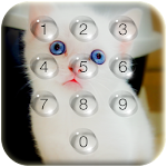 Cover Image of Herunterladen Kitty Cat Pin Lock Screen 1.3 APK