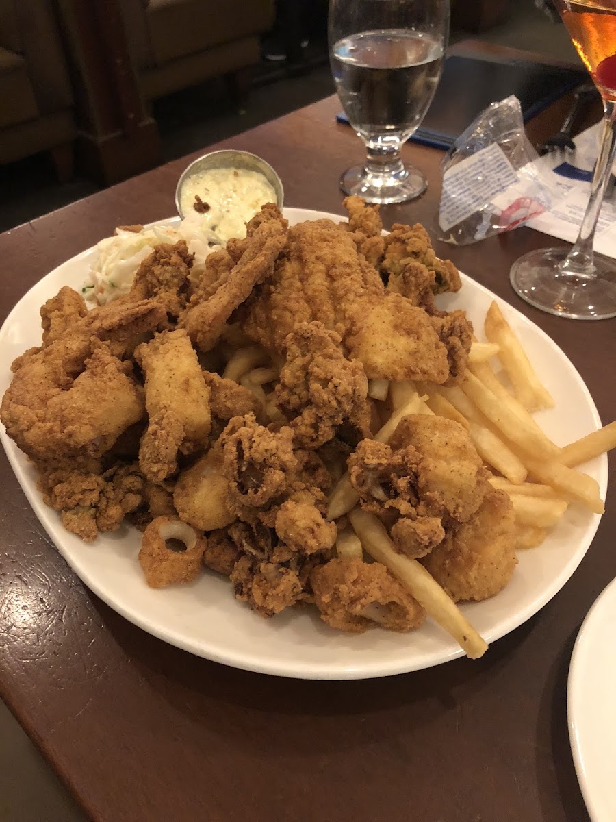 AmaZing gf seafood platter!