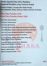 The Dhaba menu 8