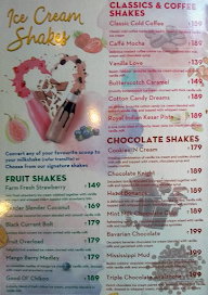 Baskin Robbins menu 1