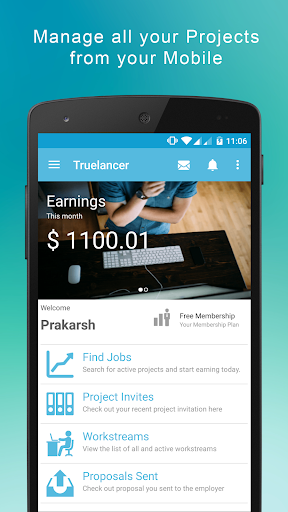 Screenshot Truelancer: Freelance Work App