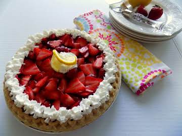 Strawberry Lemon Pie