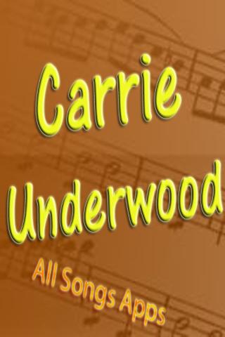 All Songs of Carrie Underwood