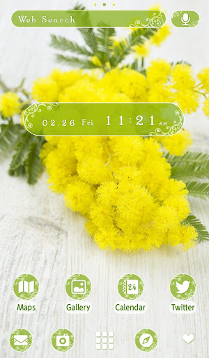 Cute Theme-Mimosa Flowers- 1.0.0 Windows u7528 5