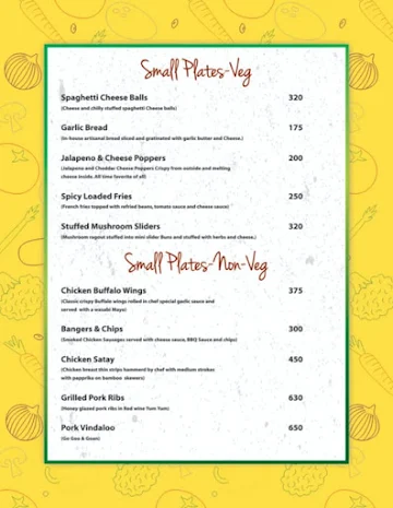 BUVIT menu 