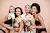 Beauty image of a group of women with different age, skin and body posing in studio for a body positive photoshooting.