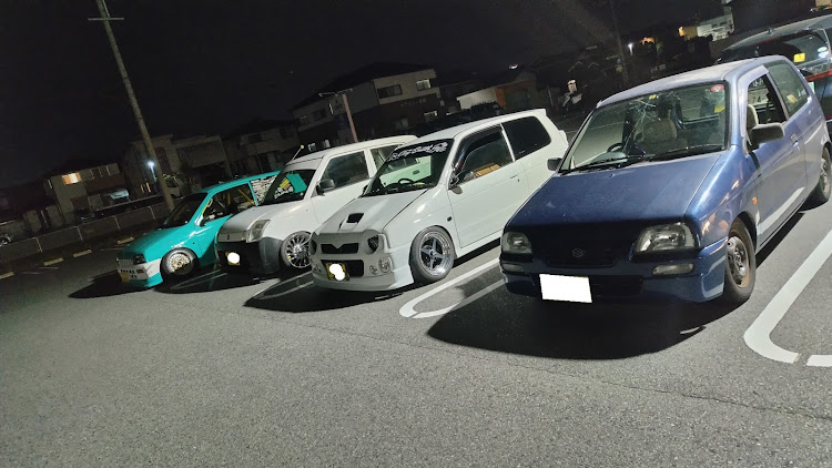 アルトワークスのアルトワークス・ドライブ・集まってくれた皆さんに感謝・６月もよろしくお願いします・オフ会みたいなwに関するカスタム事例の投稿画像4枚目
