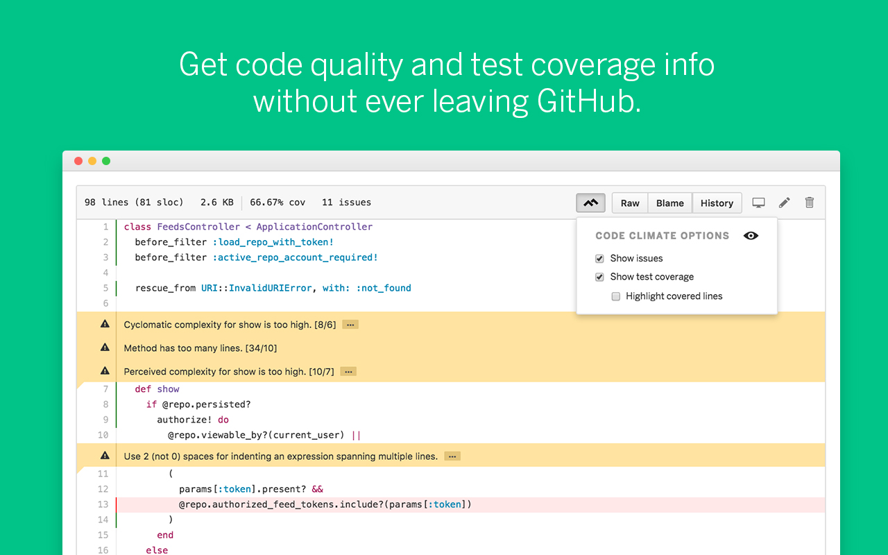 Code Climate Preview image 2