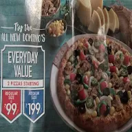 Domino's Pizza menu 4