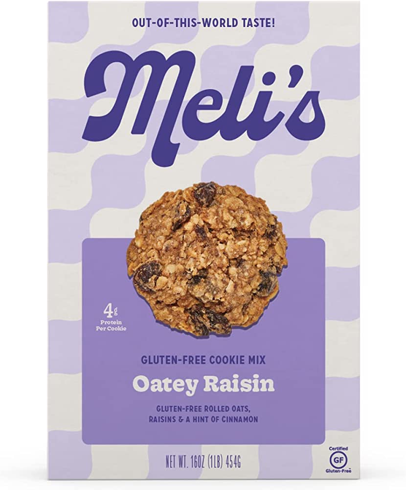 Oatey Raisin Gluten Free Cookie Mix