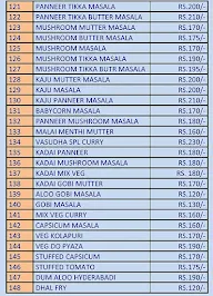 Vbp Catering & Vasuda Hotel menu 1