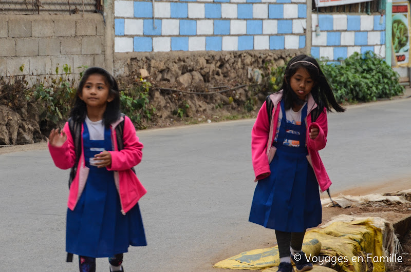 Sagada, sortie d'école