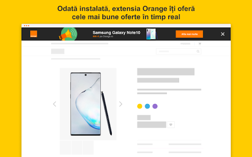 Extensie Chrome Orange România