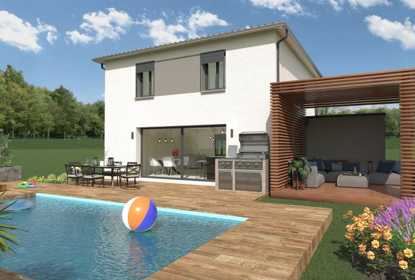  Vente Terrain + Maison - Terrain : 400m² - Maison : 95m² à Saint-Lys (31470) 