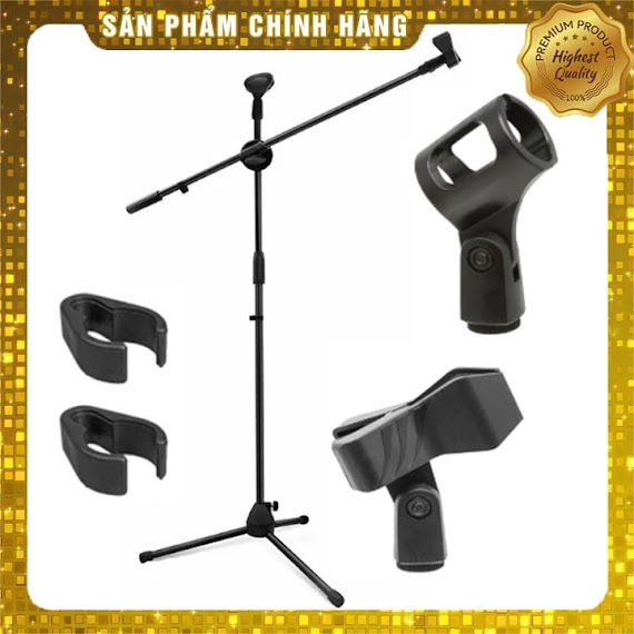 Chân Đế Micro Đứng Boom Mic Stand