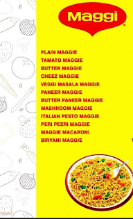 The Maggie Point menu 1