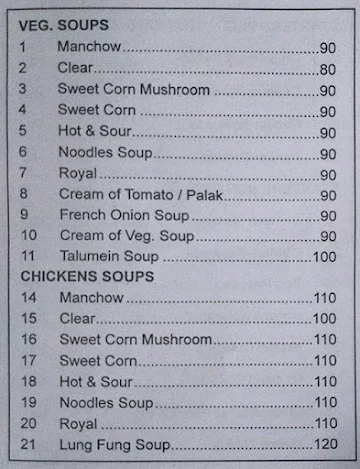 Hotel Swagath Biryani Corner menu 