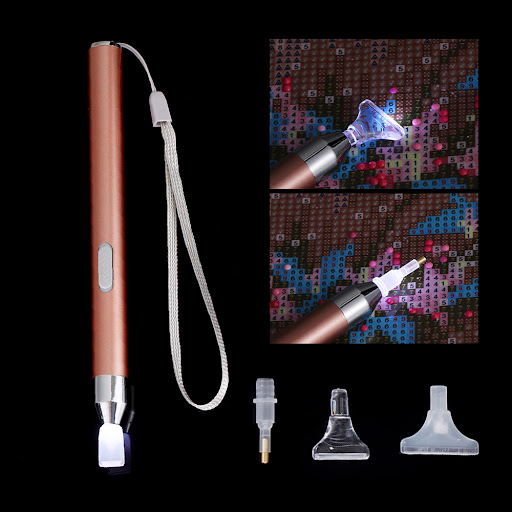 Title 3, Rechargeable LED Lighting Point Drill Pen for d...