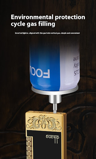 Title 3, Personalized Metal Open Flame Portable Lighter ...
