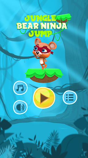 Jungle Bear Ninja Jump Game