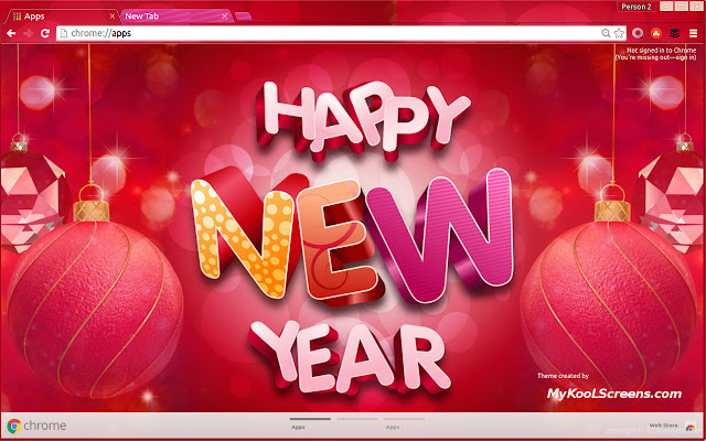 Happy New Year Rd chrome extension