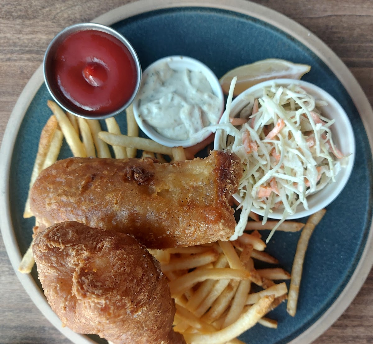 Gluten-Free Fish & Chips at Selia Bar