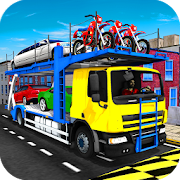 Cargo Truck Bike Car Transporter 1.0 Icon