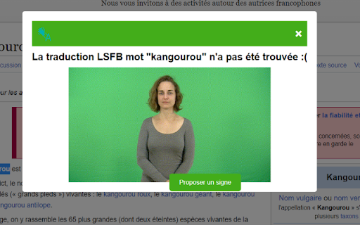 GiveMeASignLSFB screenshot 2