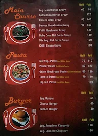 Red Chilli Chinese menu 3