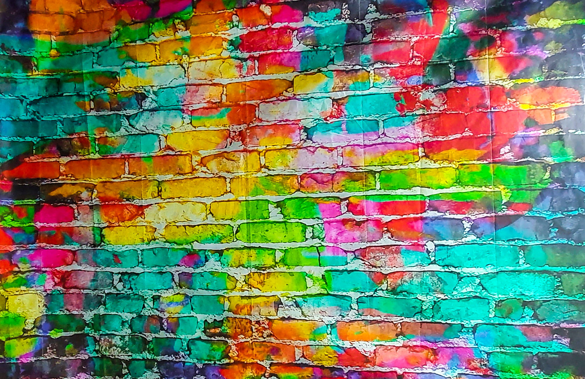 un muro a colori  di g.de.f