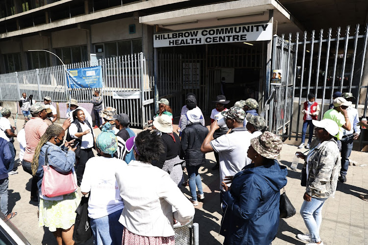 Operation Dudula members previously protested outside the Hillbrow Community Health Centre in Johannesburg over foreign nationals receiving healthcare at the facility.