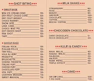 Chocoden menu 2