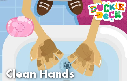 Edu Games - Clean Hands Game at Duckie Deck small promo image