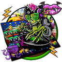 Baixar Graffiti Skull DJ Music Keyboard Theme Instalar Mais recente APK Downloader