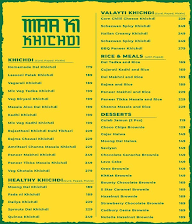 Maa Ki Khichdi menu 1