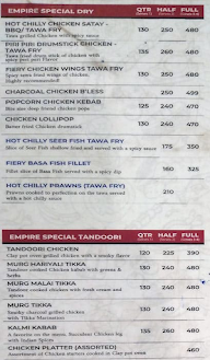 Empire Juices And Ice Creams menu 3