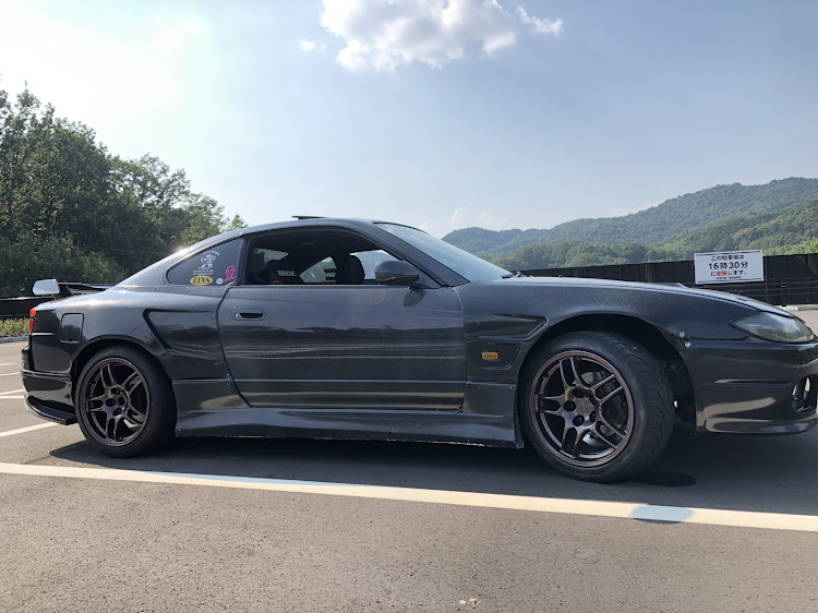 シルビアのホイール塗装・ラメ・ドリ車・R33ホイールに関するカスタム事例の投稿画像2枚目