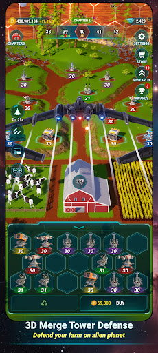 Screenshot Star Farm: Merge Tower Defense