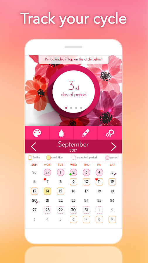 My Calendar Period Tracker Android Apps on Google Play