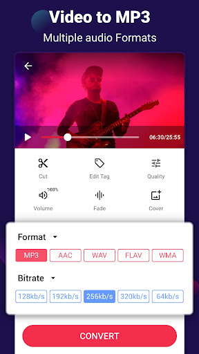 Screenshot Video to MP3 - Video to Audio