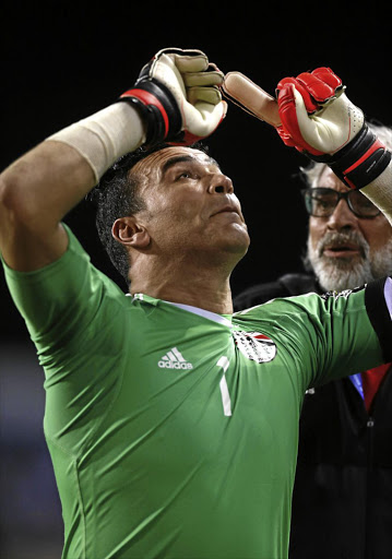 Egyptian goalkeeper Essam El-Hadary has got his side to the final.