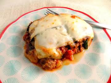 Elaine's Low-Carb Zucchini Three Cheese Lasagna