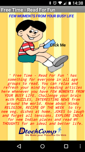 Free Time - Read For Fun